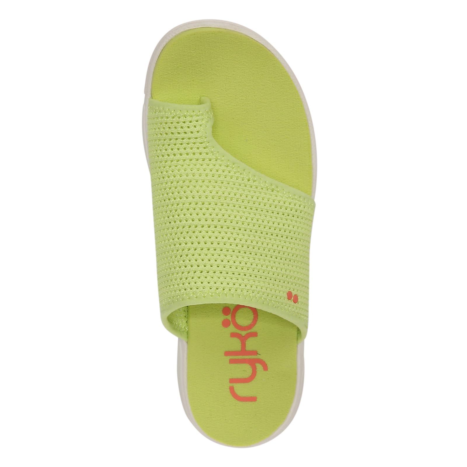 Ryka Women's Margo Slide Thong Sandal Daquiri Green 9 M