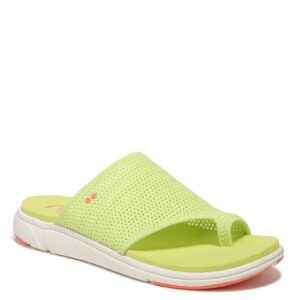 Ryka Women's Margo Slide Thong Sandal Daquiri Green 9 M