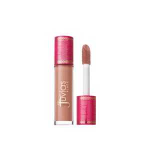 juvia's place lip gloss reflect kiss me,soft rosy baby pink,smooth and creamy, long lasting non-sticky, luscious high shine glow,16 oz,