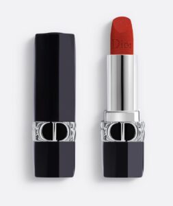 dior rouge 999 velvet red lipstick - mini travel size 1.5g / 0.05 oz