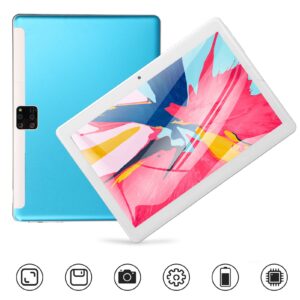 10.1in Gaming Tablet,2.4G/5G WiFi,6GB 128GB Storage,Front 8MP Rear 16MP Camera,1960x1080 IPS HD MT6797 Deca Cores CPU,8800mAh Tablet for Android10,Blue(#2)