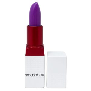 smashbox be legendary prime & plush lipstick - some nerve (vibrant purple) - .11 oz / 3.40 g