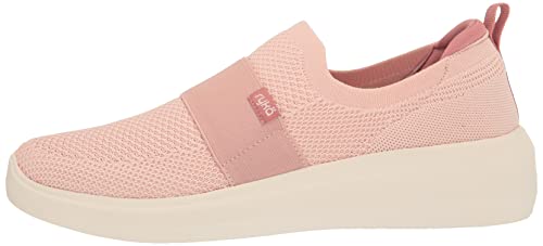 Ryka Women's Astrid Knit Slip On Sneaker Pink 10 W