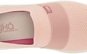 Ryka Women's Astrid Knit Slip On Sneaker Pink 10 W