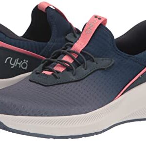 Ryka Women's Ferocity Slip-On Sneaker Folk Blue 9.5 M