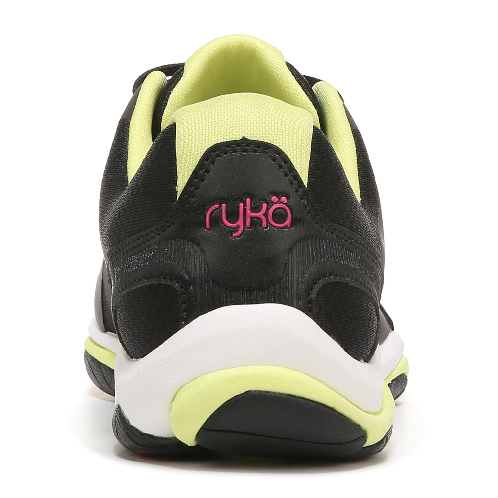 Ryka Women's Influence Cross Trainer Black/Green/Pink 8 M