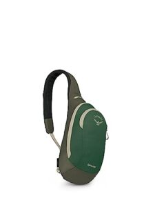 osprey daylite shoulder sling bag, green canopy/green creek