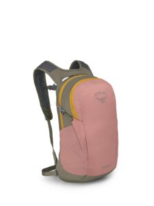 osprey daylite commuter backpack, ash blush pink/earl grey