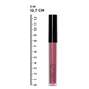 LARITZY COSMETICS Holographic Lip Gloss – Hydrating Non-Sticky Topcoat – 3.1 g (0.1 oz) (Curve)