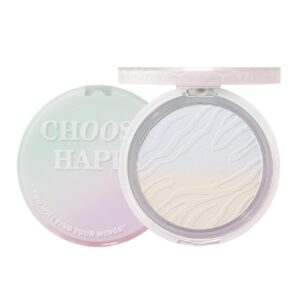 setting powder, matte face powder lightweight smooth brightening longwearing matte oil control waterproof makeup powder,color correcting for even tone pressed powder