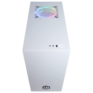 CyberpowerPC Gamer Supreme Liquid Cool Gaming PC, AMD Ryzen 9 7900X 4.7GHz, GeForce RTX 4080 16GB, 32GB DDR5, 1TB NVMe SSD, 2TB HDD, WiFi Ready & Win 11 Home (SLC8318A3), White