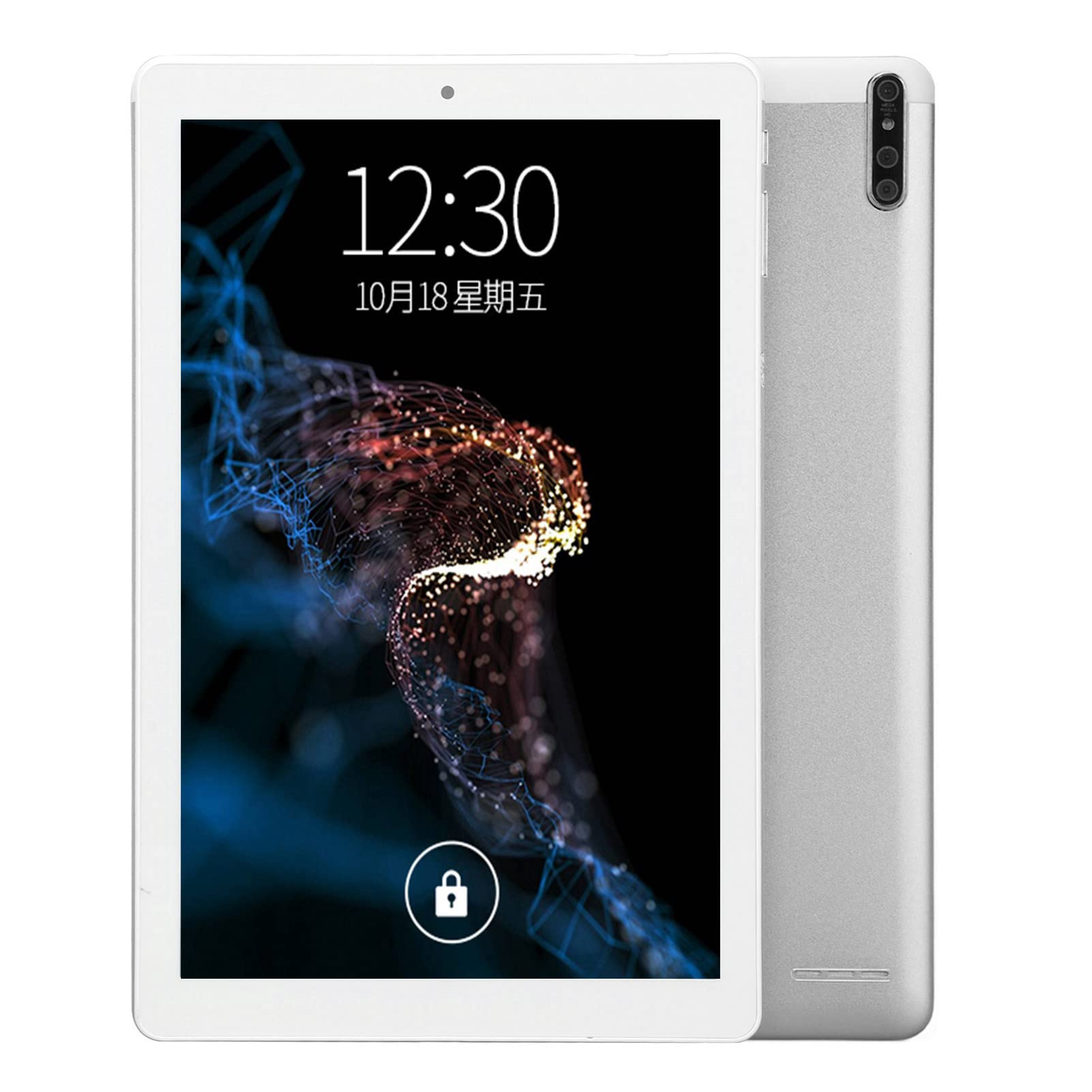 Octa Core 2.5Ghz CPU 128GB Tablet, 6GB RAM 10.1 Inch 1960x1080 IPS HD Tablet, Front 5MP Rear 13MP Camera, Android 11, 8800mAh Long Standby, Dual Speaker, 5G WiFi Tablet(us)