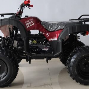 200cc ATV Quad Youth ATVs Big Size Adult Quad Fully Automatic with Reverse 4 Wheeler Model CRT 200-1 (Bold Blue Color)