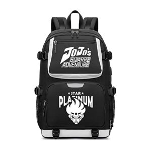 tpstbay anime travel bagpack casual daypack cartoon large laptop daypack fit for 15.6 inch casual daypack(9)