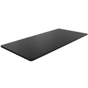 vivo universal 71 x 36 inch table top for standard and sit to stand height adjustable home and office desk frames, black extra-wide desktop, desk-top72-36b
