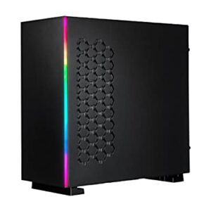 Odyssey Black Widow Custom Gaming PC, RGB LED Fans, Intel Core i5 2.7GHz, 16GB RAM, 512GB SSD, Nvidia Geforce GTX 1050 Ti, Wi-Fi, Windows 10 Pro x64