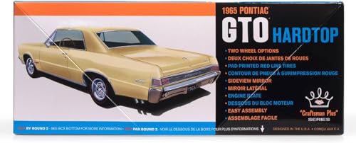 AMT 1965 Pontiac GTO Hardtop Craftsman Plus 1:25 Scale Model Kit