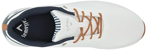 Callaway Footwear Women's Coronado v2 Sneaker, White/Navy, 8