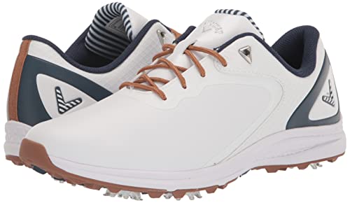 Callaway Footwear Women's Coronado v2 Sneaker, White/Navy, 8