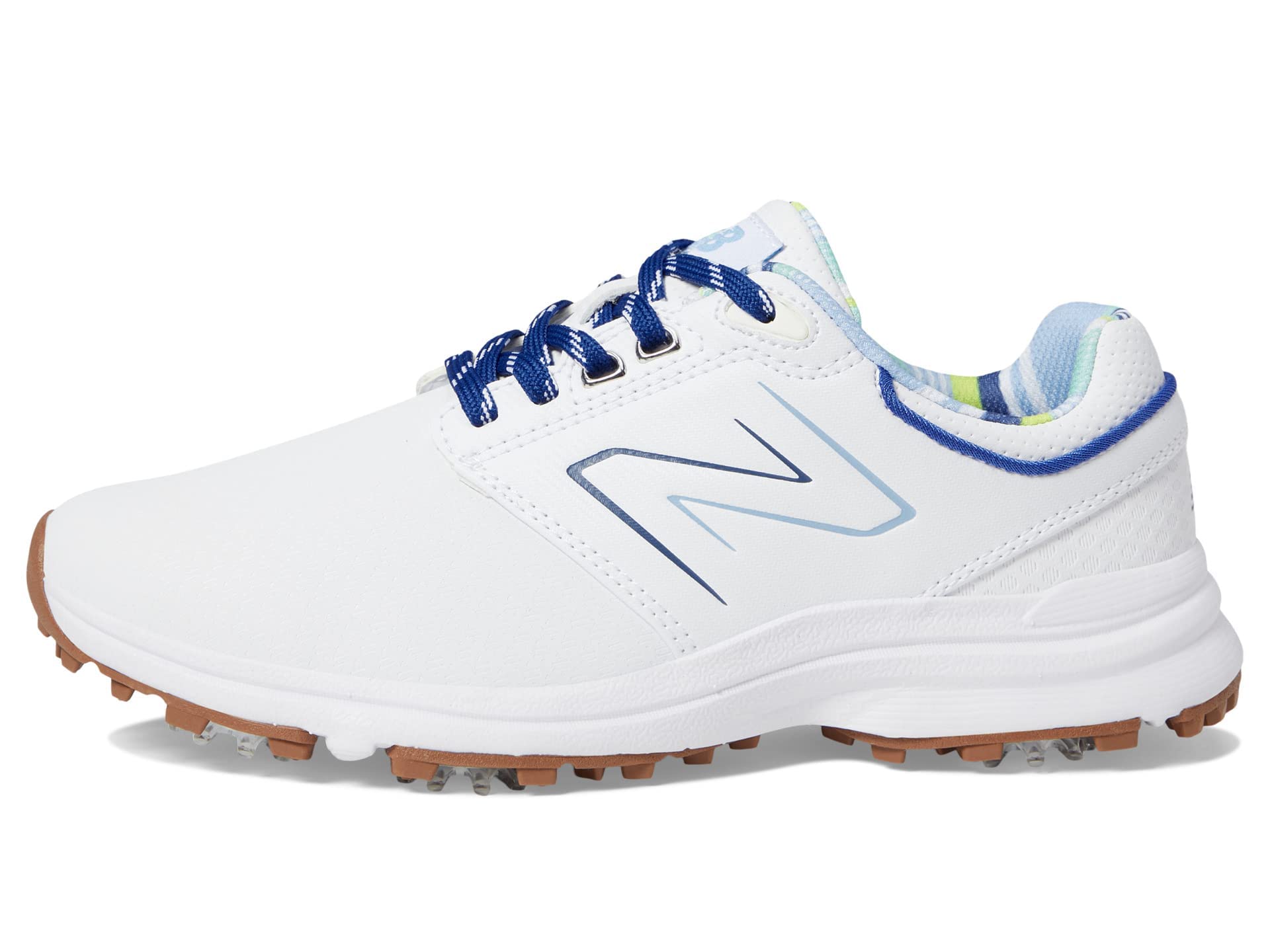 New Balance Women's Brighton Golf Shoes, White, 6.5 Wide