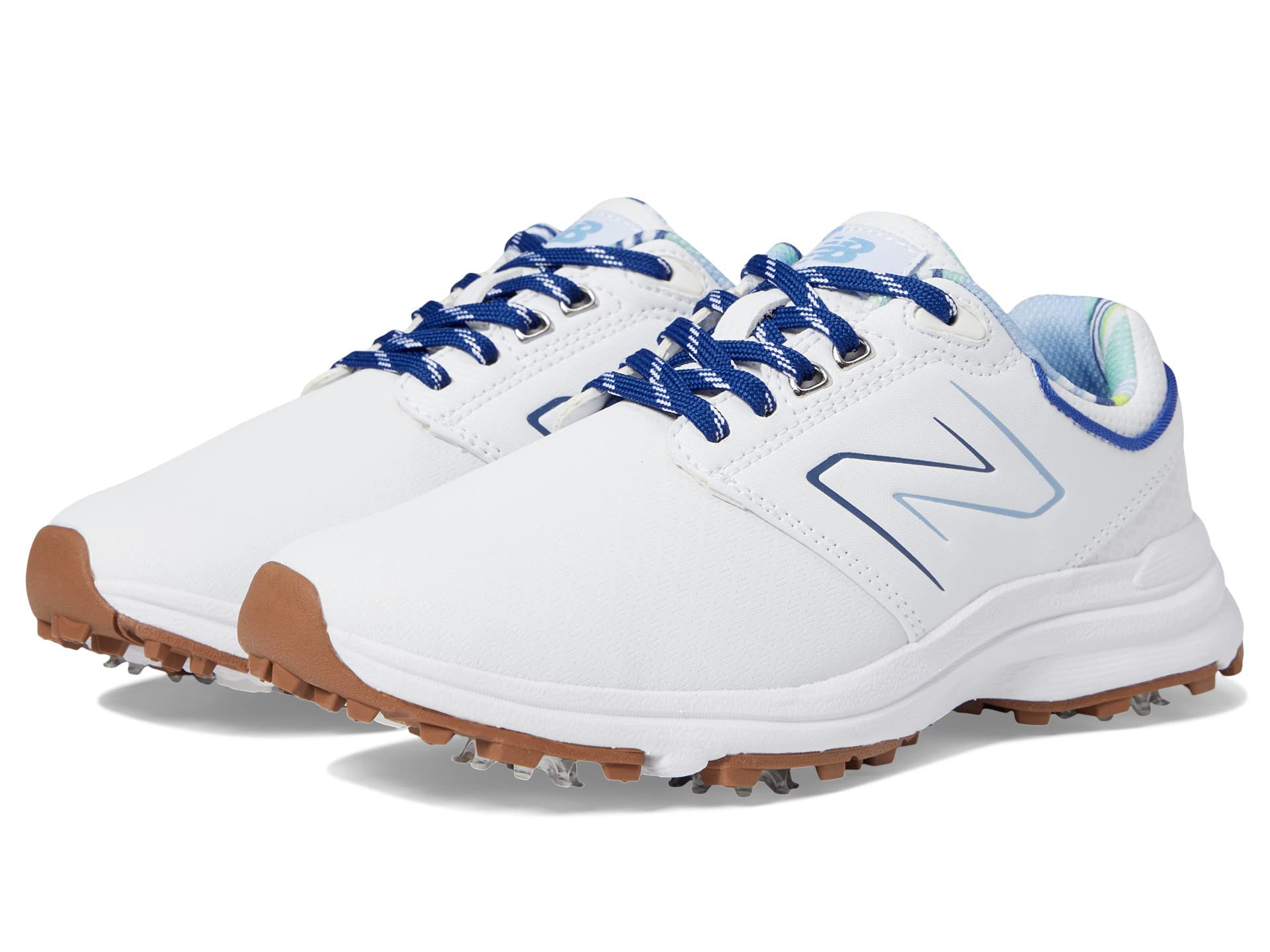 New Balance Women's Brighton Golf Shoes, White, 6.5 Wide