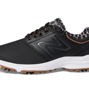 New Balance Womens Brighton Skate Shoe, Black/Gum, 8 US