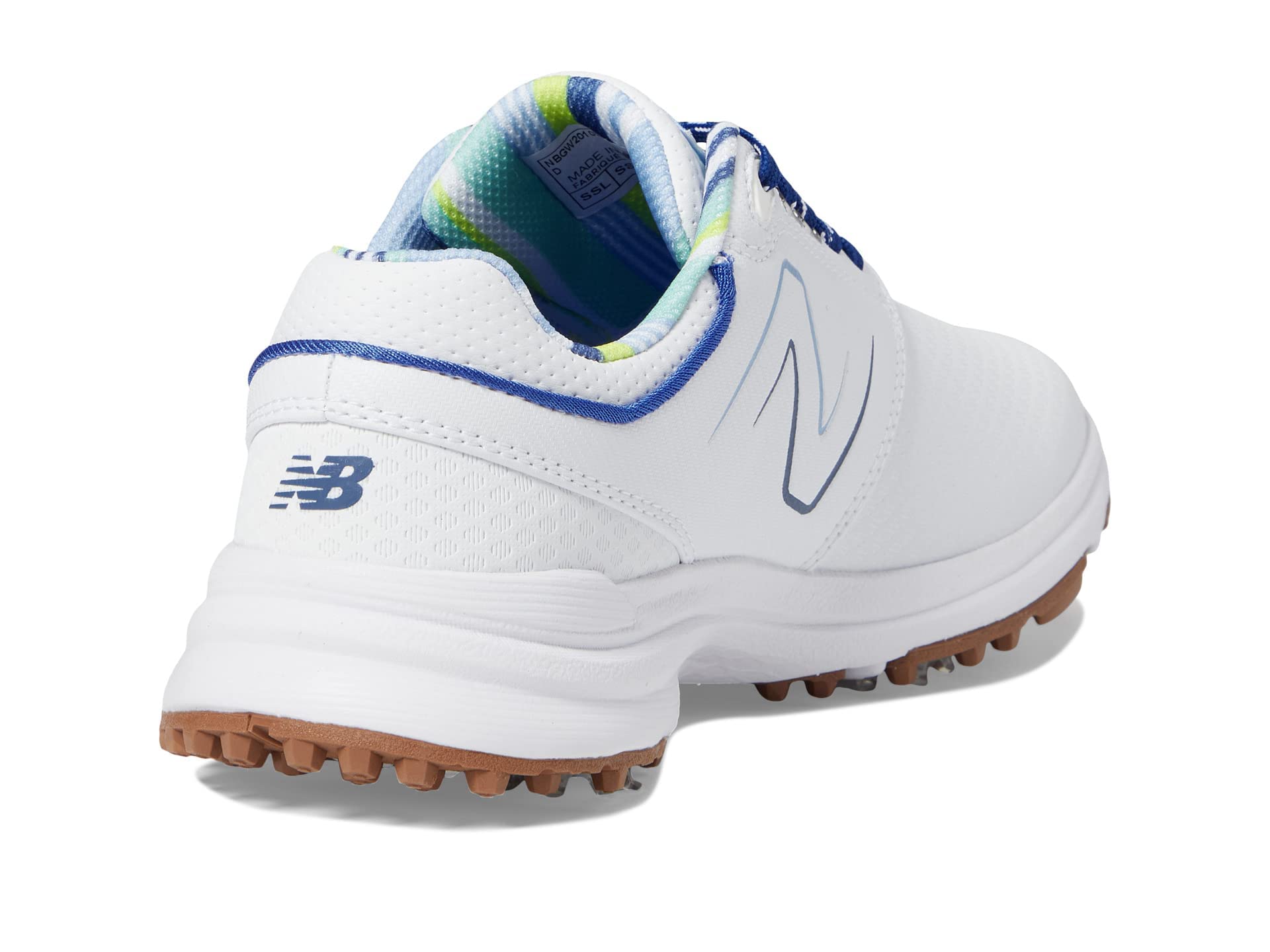 New Balance Women's Brighton Golf Shoes, White, 8.5