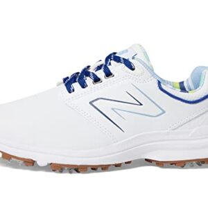 New Balance Women's Brighton Golf Shoes, White, 8 Wide