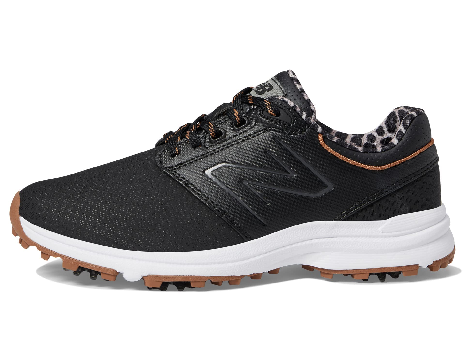 New Balance Womens Brighton Skate Shoe, Black/Gum, 8.5 US