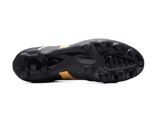 Mizuno Unisex Soccer, Black Gold, 10 US Women