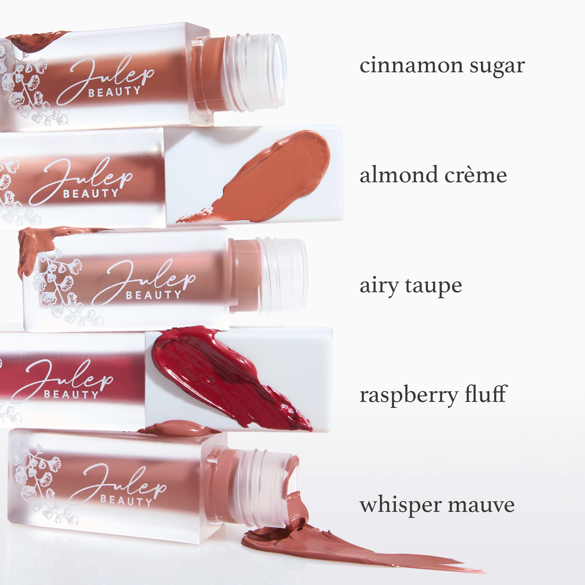 Julep It's Whipped Matte Lip Mousse - Whisper Mauve - Long-Lasting Liquid Lipstick - Non-Drying Velvety Finish - Moisturizing Shea Butter