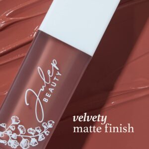 Julep It's Whipped Matte Lip Mousse - Whisper Mauve - Long-Lasting Liquid Lipstick - Non-Drying Velvety Finish - Moisturizing Shea Butter