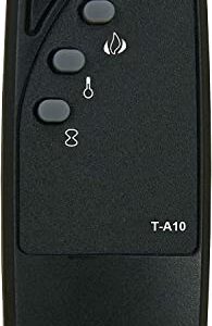 Replacement for Twin Star Electric Fireplace Heater Remote Control DFI-550-41 DFI-550-42 DFI-550-43 DFI-550-44 DFI-550-45 DFI-550-47 DF1-550-41 DF1-550-42 DF1-550-43 DF1-550-44 DF1-550-45 DF1-550-47