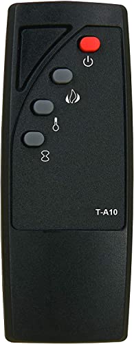 Replacement for Twin Star Electric Fireplace Heater Remote Control DFI-550-41 DFI-550-42 DFI-550-43 DFI-550-44 DFI-550-45 DFI-550-47 DF1-550-41 DF1-550-42 DF1-550-43 DF1-550-44 DF1-550-45 DF1-550-47