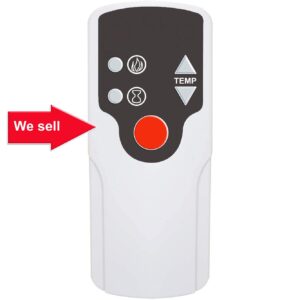 YING RAY Replacement for Twin Star Electric Fireplace Heater Remote Control 231RM7094-W500 23II800GRA 2311800GRA 23IRM1500 23I1RM1500 23IRM1500-O107 231RM1500-O107 23IRM1500 231RM1500