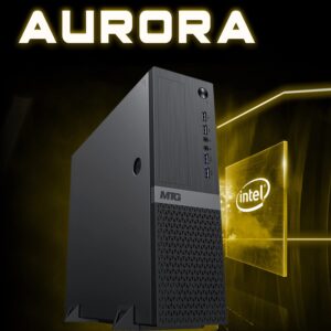 MTG Aurora Business Computer Desktop PC-Intel Core i5 8th Gen, 16GB Ram DDR4, 1TB Nvme, MTG Dual 24 Inch Monitor, MTG Wireless Ergonomic Keyboard Mouse, RGB Speaker, Webcam, Office 365, Win 11 Home