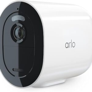 Arlo Go 2 LTE or Wi-Fi Spotlight Camera, Cellular Security Camera, No Wi-Fi Needed, Requires SIM Card and Service Plan Not Included, Outdoor Camera, Night Vision - 1 Pack – White – VML2030​