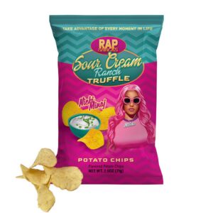 rap snacks nicki minaj sour cream ranch truffle chips -pack of 6