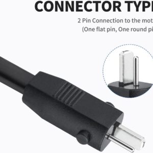 J-ZMQER 3ft Extension 2-Pin Sofa Recliner DC Output Cable Power Cord Compatible with Okin Limoss SP2-B1 SP2-A1 Lift Chair Transformer