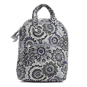 vera bradley women's cotton minitotepack backpack, tranquil medallion - recycled cotton, one size