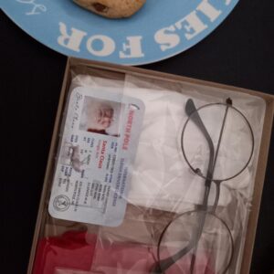 Santa Evidence Kit - Proof of Santa, Santa License, Santa Button, Lost Glove for Kids Christmas