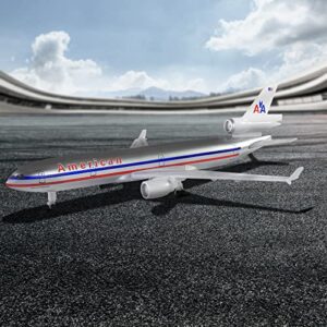 Busyflies 1:300 Scale MD-11-American Airplane Models Alloy Diecast Airplane Model