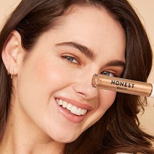 Honest Beauty Sparkle all the Way Eye Kit | Full Size Extreme Length Mascara + Eye Catcher Lid Tint, Pay Day | Cruelty Free