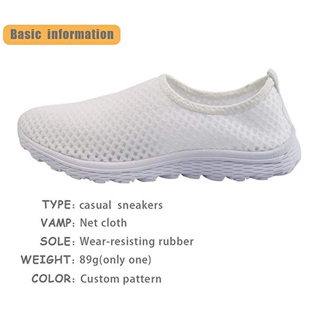 Jeiento Women's Running Shoes, Thanksgiving Shoes, Yellow Sunflower Shoes,Fall Pumpkin Shoes, Non Slip Sneakers Athletic Sports Walking Gym Work Shoes