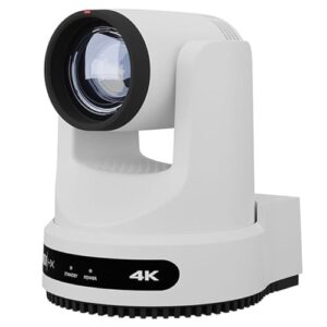 PTZOptics Move 4K 12X Optical Zoom Camera (White)