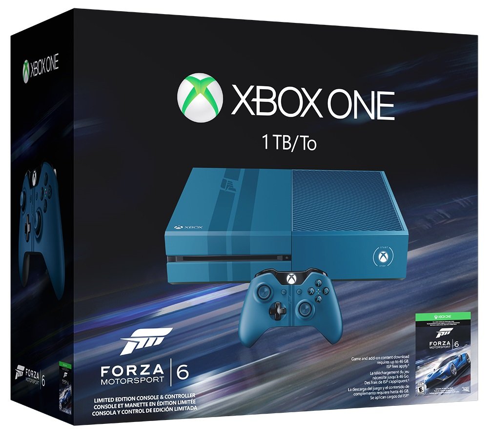 Xbox One 1TB Console - Forza Motorsport 6 Bundle (Renewed)