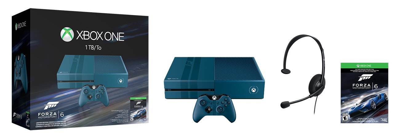 Xbox One 1TB Console - Forza Motorsport 6 Bundle (Renewed)