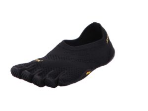 vibram fivefingers women's el-x knit shoe, black, 40 eu/8.5-9 us
