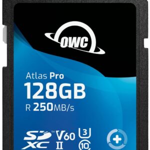OWC Atlas Pro 128GB SDXC UHS-II V60 Media Card