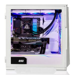 CLX Set Gaming PC - AMD Ryzen 9 7950X 4.5GHz, GeForce RTX 4080 Super, 64GB DDR5 Memory, 1TB NVMe M.2 SSD, 6TB HDD, WiFi, Windows 11 Home, White